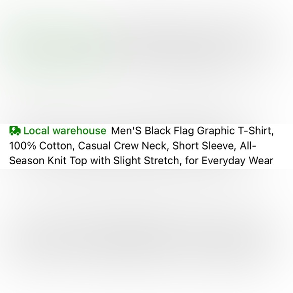 New Black Flag Punk Rock Band Tshirt Men’s Size Large. - Picture 9 of 13